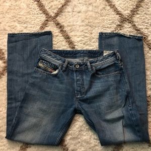 Diesel Boot Cut Medium Wash Jeans